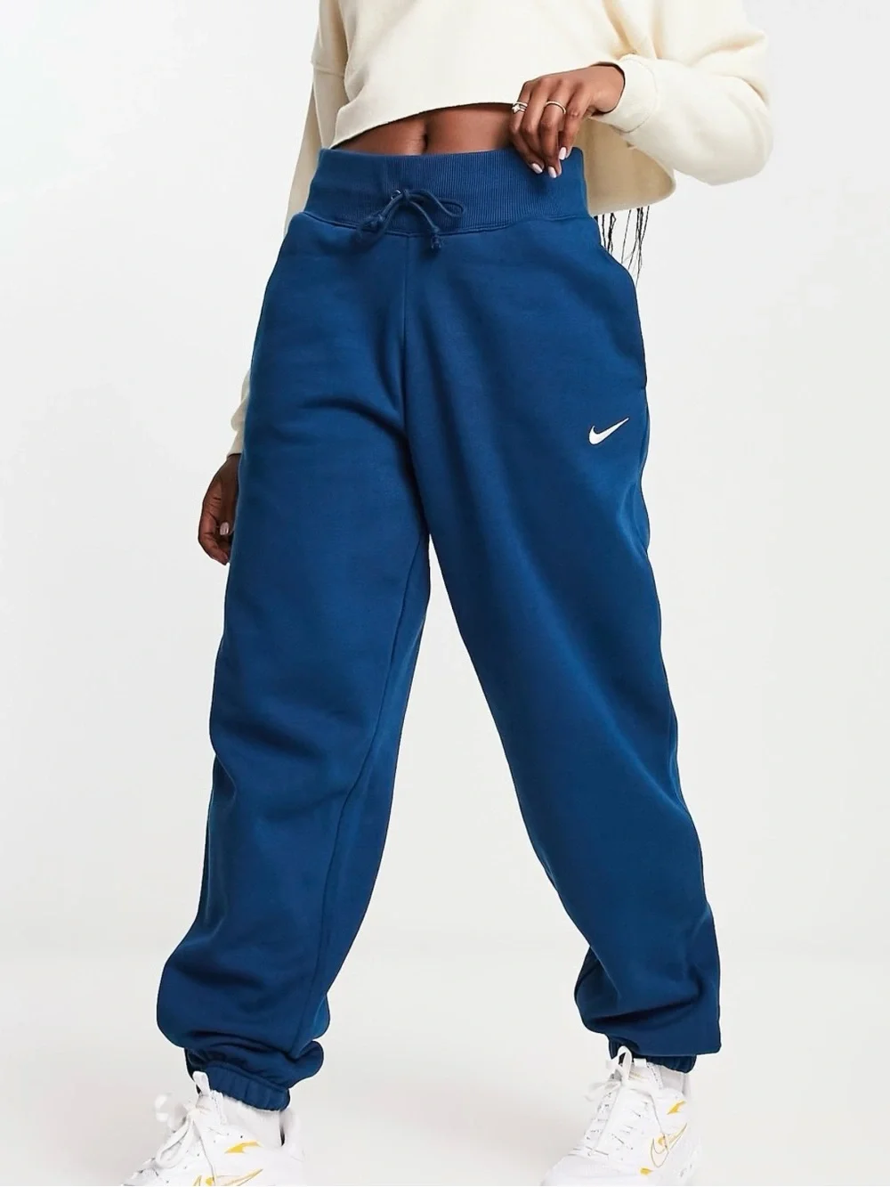 Nike Phoenix High-Waisted Oversized Fleece Joggers | Size XS